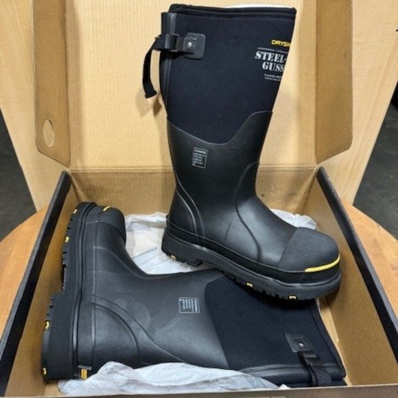 Dryshod Men's Steel-Toe Adjustable Gusset Work Boot - NWT - Picture 2 of 6